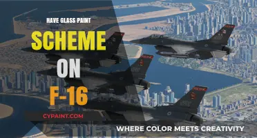Stunning F-16 Glass Paint Scheme: Design, Application, and Impact
