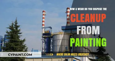 Dispose of Paint Cleanup the Right Way