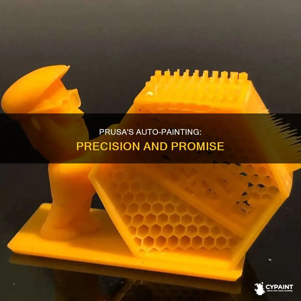 how accurate is automatic painting in 3d printing prusa