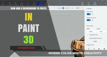 Customizing Photos: Adding Backgrounds with Paint 3D