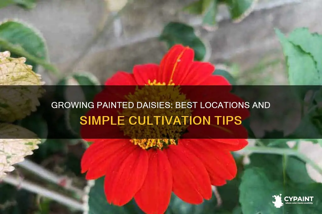 how and where to grow painted daisies