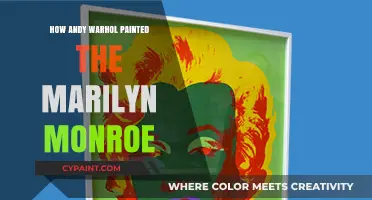 Andy Warhol's Technique: Painting Marilyn Monroe's Iconic Image