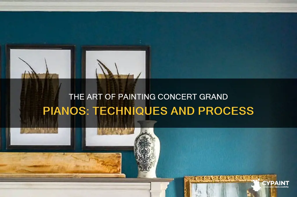 how are concert grand piano