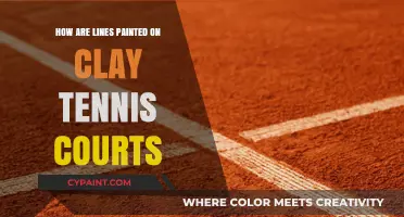 The Art of Tennis: Painting Clay Court Lines