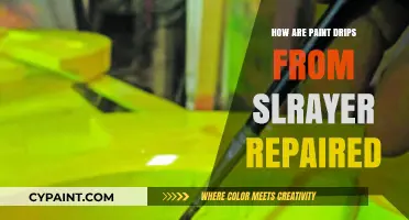Effective Techniques for Repairing Paint Drips from a Sprayer