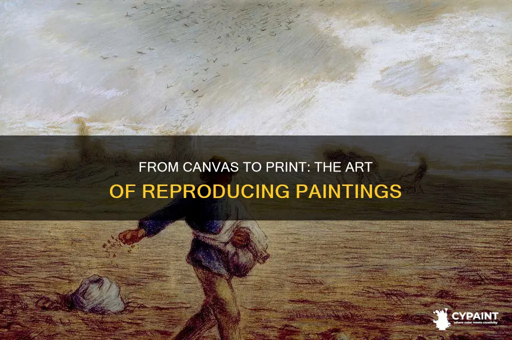 how are prints made from a painting