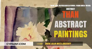 Understanding Abstract Art Through Representational Painting