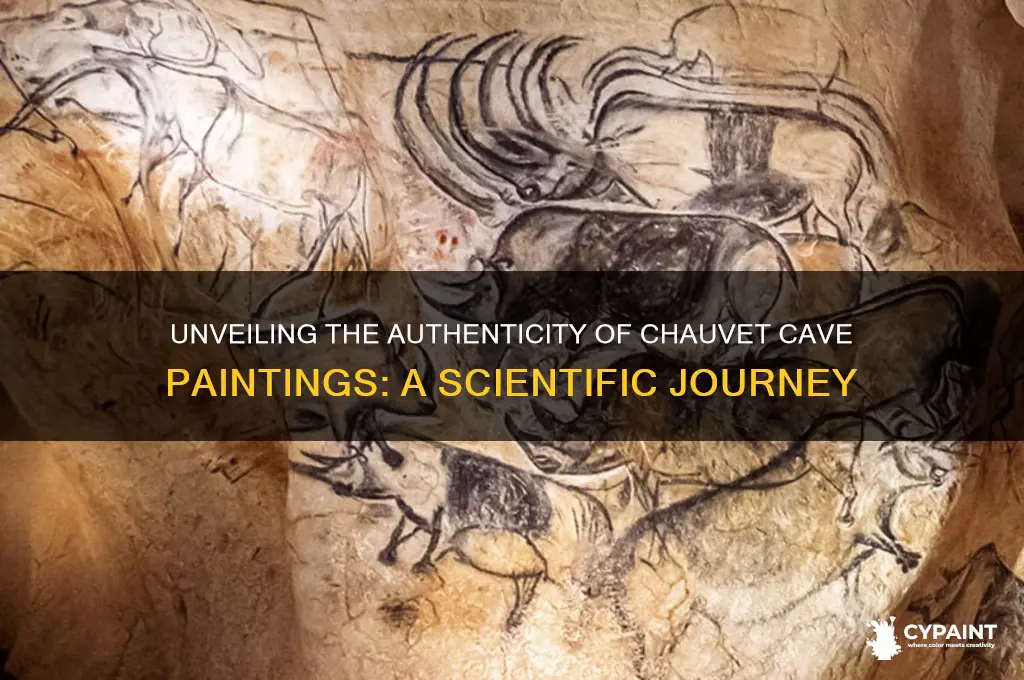 how are the chauvet cave painting authentic