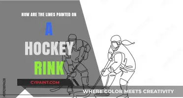 The Intricate Art of Hockey Rink Line Painting