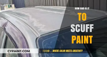 Scuffed Paint: Minor Eyesore or Major Repair Nightmare?