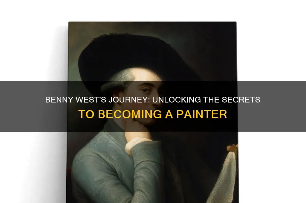 how benny west learned to be a painter answer key