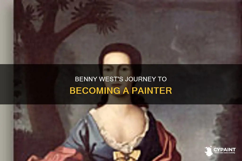 how benny west learned to be a painter