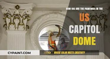 Exploring the Monumental Art: US Capitol Dome Painting Sizes Revealed