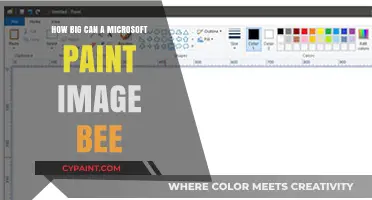 Exploring the Size Limits of Microsoft Paint Images