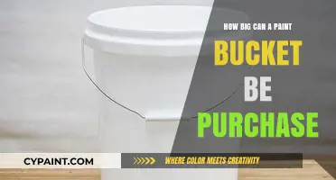 Exploring the Limits: What's the Largest Paint Bucket You Can Buy?