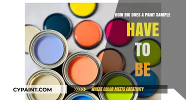 Paint Sampling: How Much is Enough?
