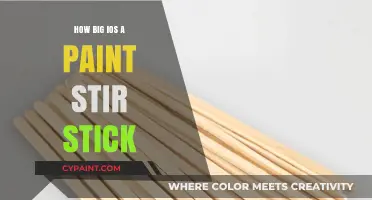 Standard Paint Stir Stick Size: Dimensions and Practical Uses Explained