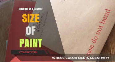 Selecting Paint Samples: Size and Quantity