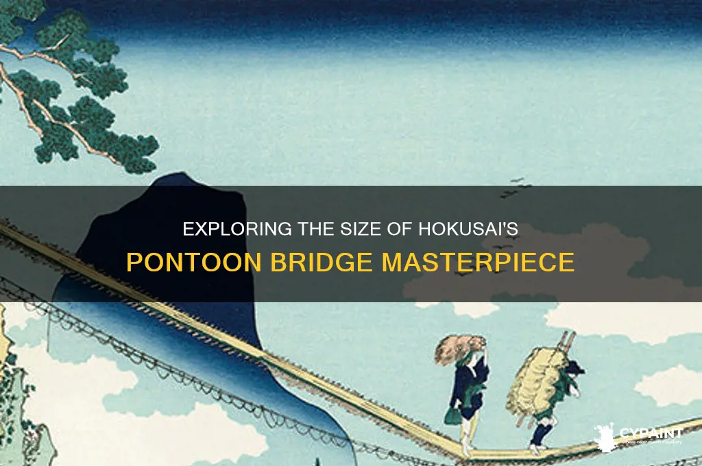 how big is katsushika hokusai