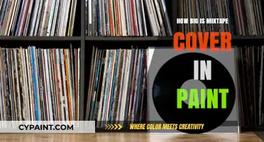 Perfect Mixtape Cover Size: A Simple Guide Using Paint