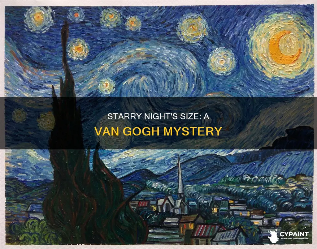 how big is van gogh