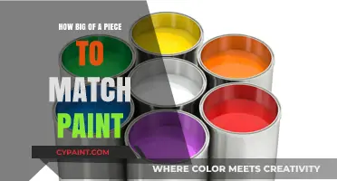 Matching Paint: What Size of Sample Do You Need?