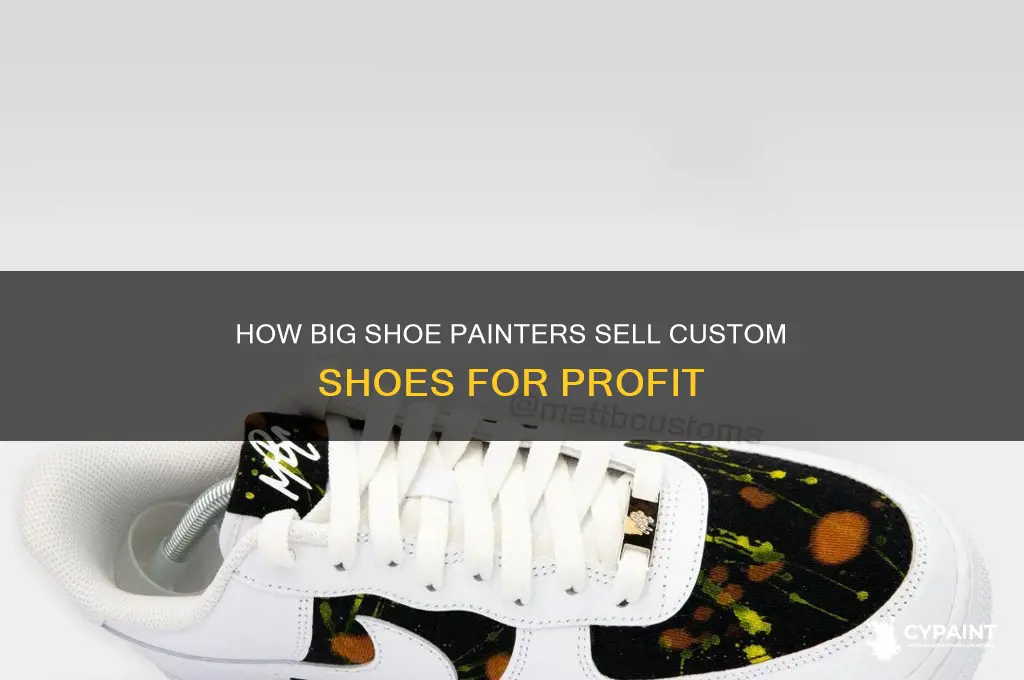 how big shoe painter sale shoes for