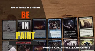 MTG Proxy Sizing: Paint Dimensions for Optimal Cards