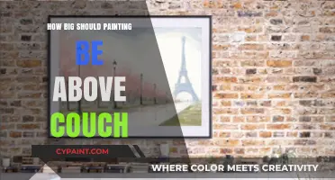 Perfect Painting Size: How Big Should Art Be Above Your Couch?