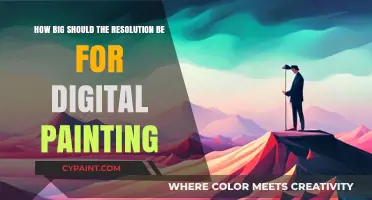 Digital Painting Resolution: How Big is Too Big?