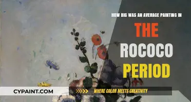 Rococo Art Dimensions: Unveiling the Average Size of Period Paintings
