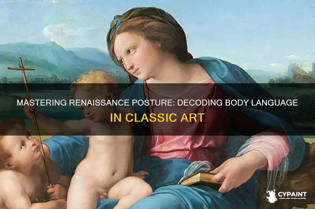 how bodies are positioned in renaisance paintings