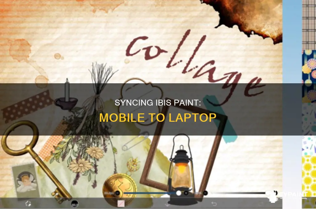 how bto connect mobile ibis paint to laptop