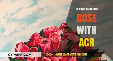 Mastering Acrylic Painting: How to Paint a Pink Rose Step-by-Step