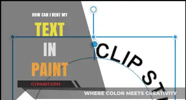 Mastering Text Manipulation: A Guide to Bending Words in Paint