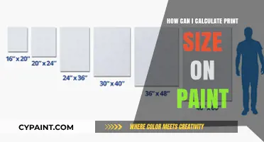 Mastering Print Size Calculations in Paint: A Step-by-Step Guide