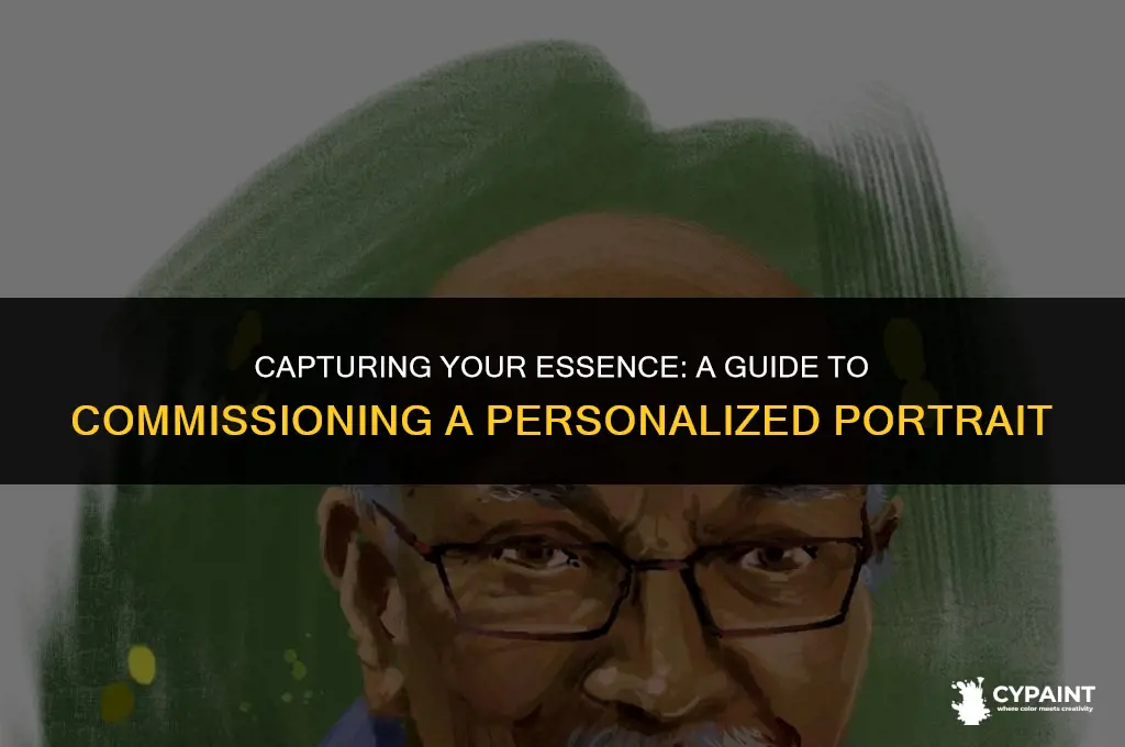 how can i commission a painting of me