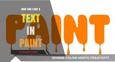 Mastering Text Editing in Paint: A Step-by-Step Guide