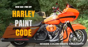 Decoding Your Harley's Paint Code: A Comprehensive Guide