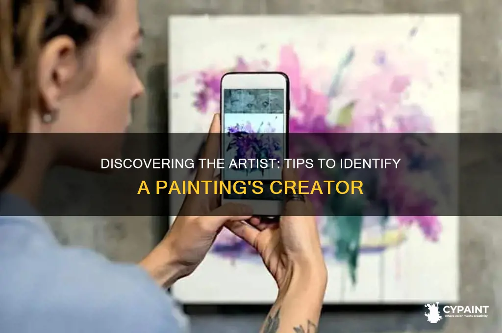 how can i find that name of an painting