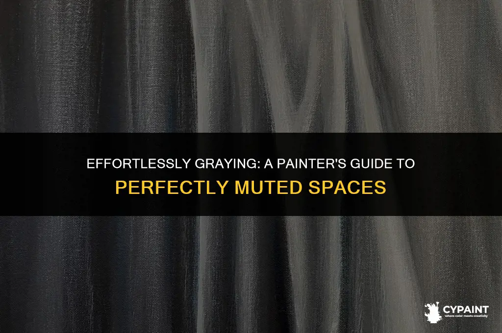 how can i gray an area with paint