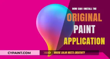 Revive Your Creativity: Installing the Original Paint App