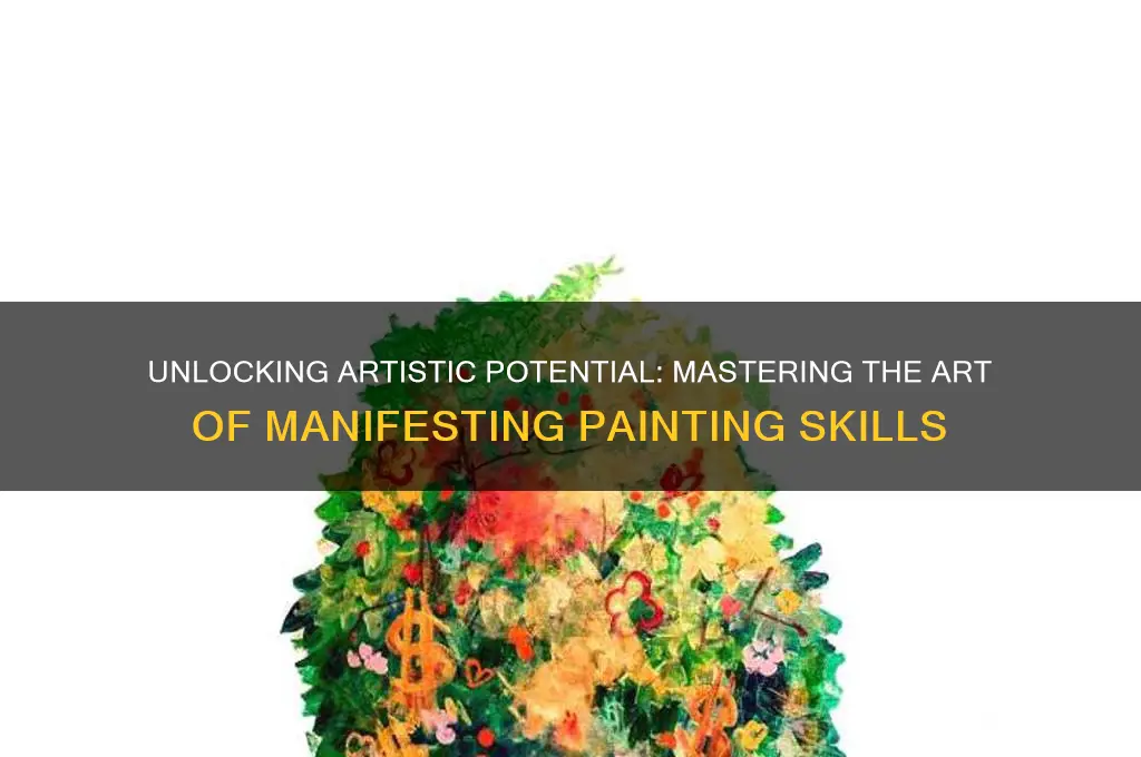 how can i manifest better painting skills that