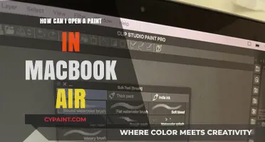 Accessing Paint on Your MacBook Air: A Guide