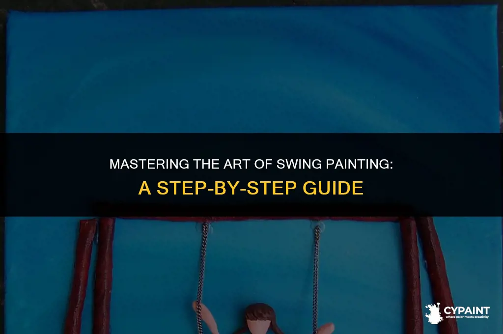 how can i paint a pic of swing