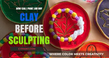 Air-Dry Clay: Paint Before or After Sculpting?