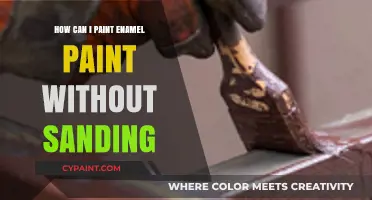 Achieving a Flawless Enamel Finish: Sanding Alternatives Revealed