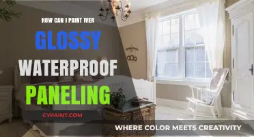 Revamping Your Space: Painting Over Glossy Waterproof Paneling