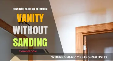Transform Your Bathroom Vanity: No Sanding Required!
