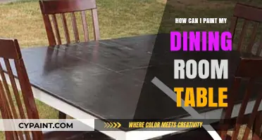 Revamp Your Dining Space: A Step-by-Step Guide to Painting Your Table